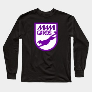 DEFUNCT - Miami Gatos Soccer Long Sleeve T-Shirt